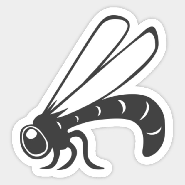 What Do Dragonflies Eat Dragonfly Sticker Teepublic