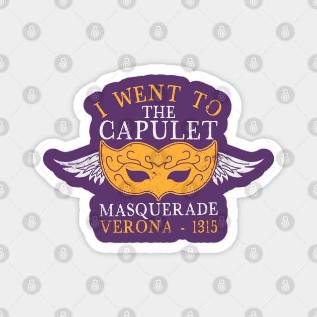 Capulet Masquerade Magnet by nickbeta