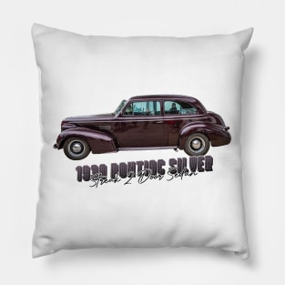 1939 Pontiac Silver Streak 2 Door Sedan Pillow