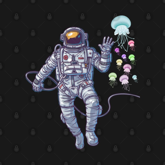 Astronaut Jellyfish by candyliu