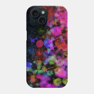 Black rainbow Phone Case