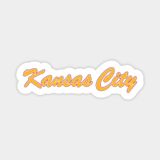 Football Fan of Kansas City Magnet