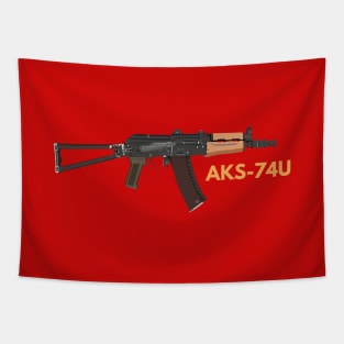 AKS-74U Shortened Assault Rifle Tapestry