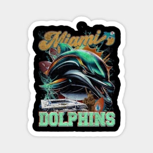 Miami Football The Icon $ Sidelines Graphics Magnet