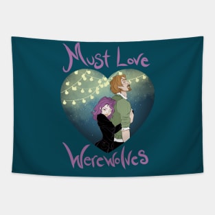 Must Love Werewolves Tapestry