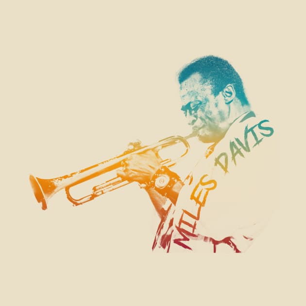 Miles Davis Rainbow by HERU CAMPING