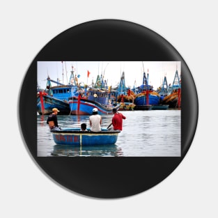 Vietnam - petit port de pêche de Miu Ne Pin