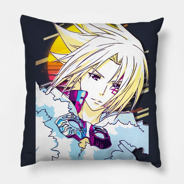 D.Gray-man - Allen Walker Pillow by 80sRetro