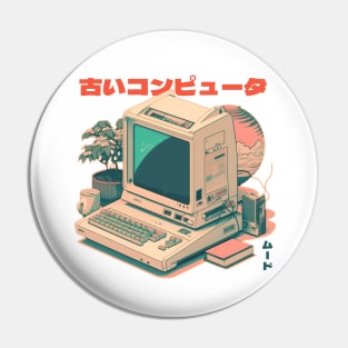 80s computer japanese mood Pin