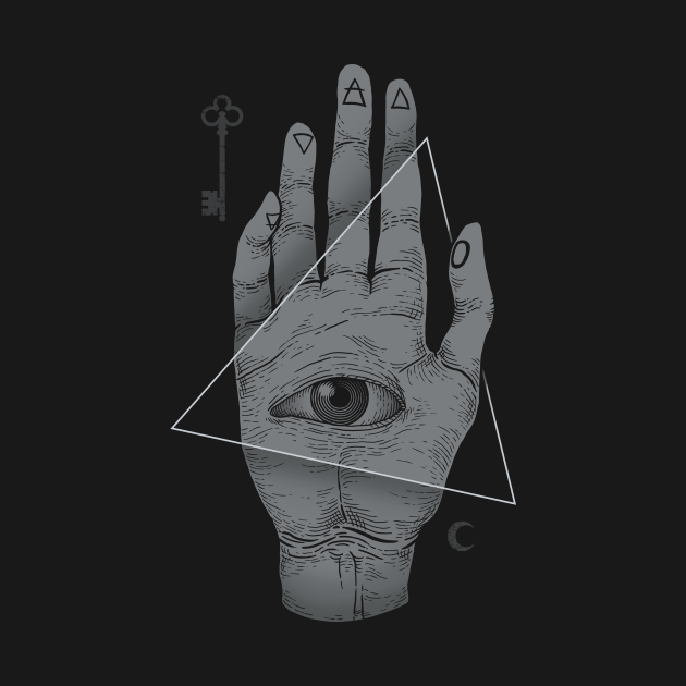 Discover Witch Hand - Occult - T-Shirt