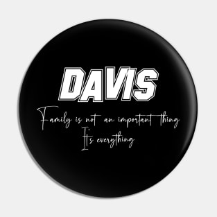 Davis Second Name, Davis Family Name, Davis Middle Name Pin