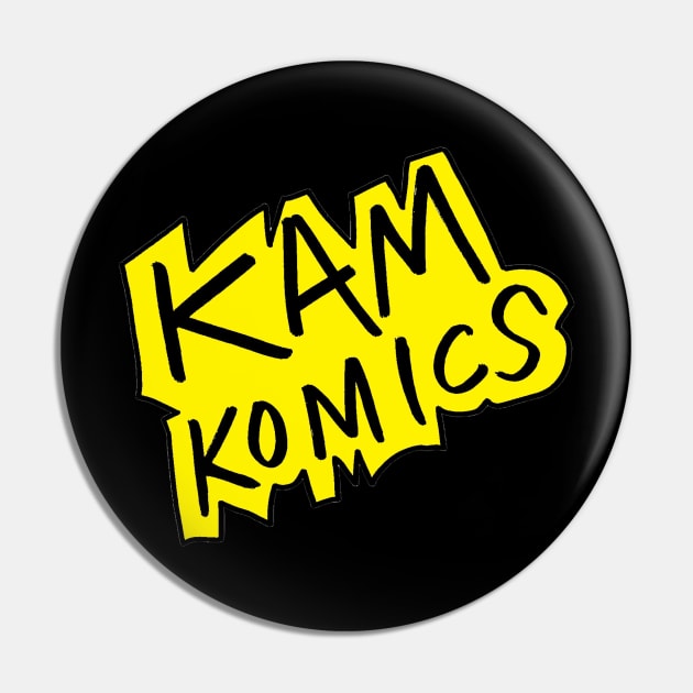 Kam Komics_art shrit Pin by Kam Komics 