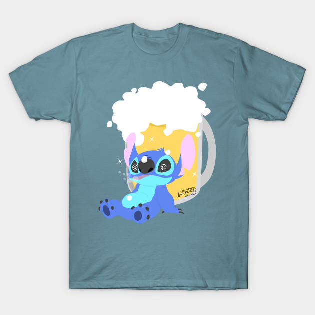 Disover Buzzed Stitch - Lilo And Stitch - T-Shirt