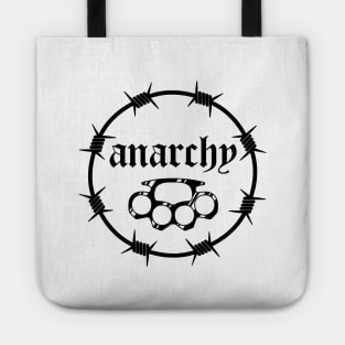 Anarchy Brass knuckles Tote