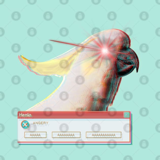 A E S T H E T I C - angery cockatoo by FandomizedRose