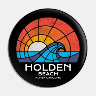 Holden Beach, NC Stained Glass Memories Pin