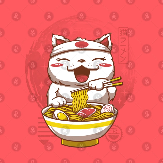 Neko Ramen by Vincent Trinidad Art