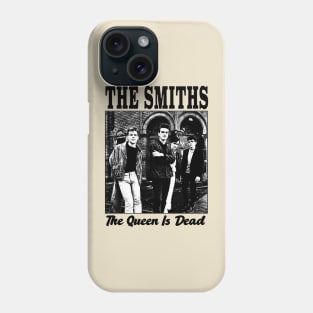 the queen is dead black style Phone Case