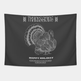 Turkey Thanksgiving happy thankful holiday Tapestry