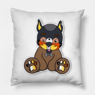 Bear pup pride Pillow