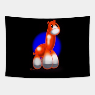 Balloon Giraffe Tapestry