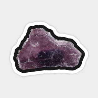 Lepidolite Mineral Sample Magnet