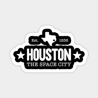 Houston Texas Space City Magnet