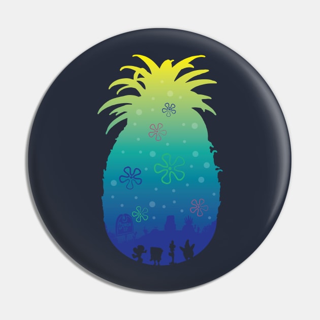 Pineapple Sea Pin by Daletheskater