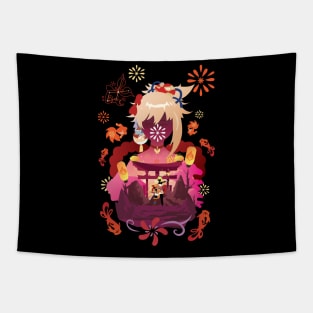 Yoimiya Naganohara Negative Space Tapestry