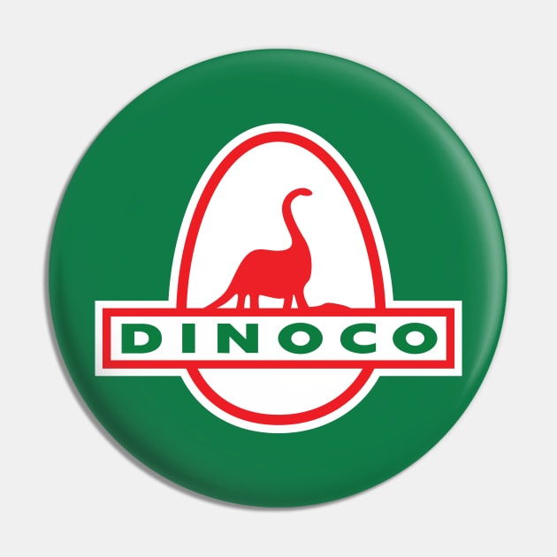 Dinoco Pin by MindsparkCreative