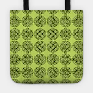 mandala line pattern Tote