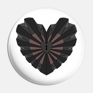 Faded Heart Pin