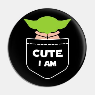 Cute , I am. The Child in your pocket Pin