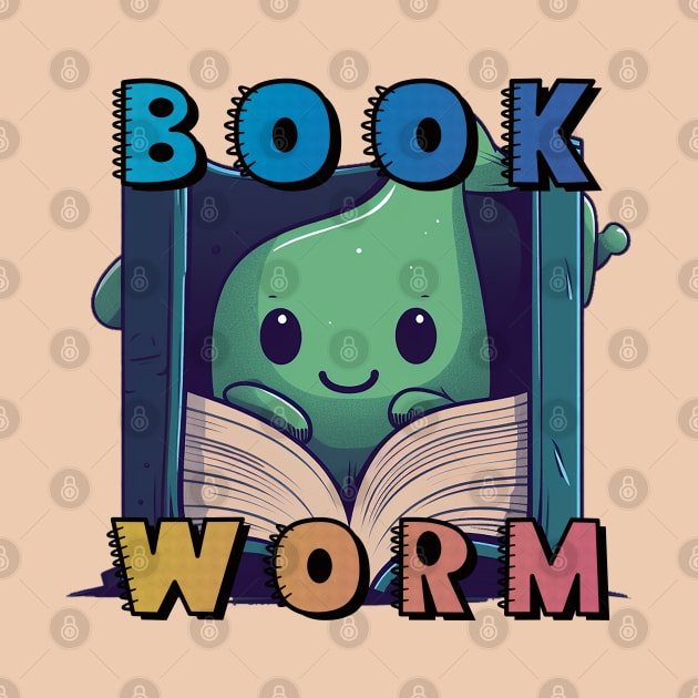 Book Worm by nonbeenarydesigns