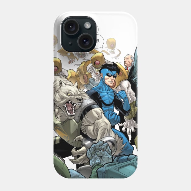 invincible beast Phone Case by super villain