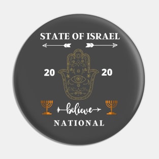 STATE OF ISRAEL 2020 Pin