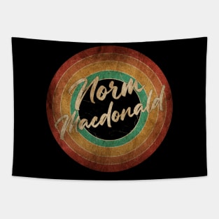 Norm Macdonald Vintage Circle Art Tapestry