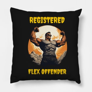 Registered flex offender Pillow