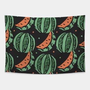 Watermelon Tropical Fruit Tapestry