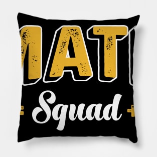 Math squad Pillow