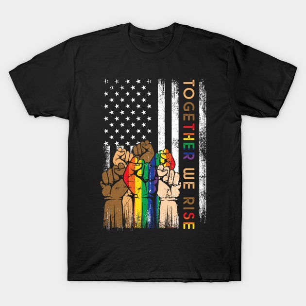 Together We Rise - Black Lives Matter T Shirt Together We Rise - Black Lives Matter T Shirt