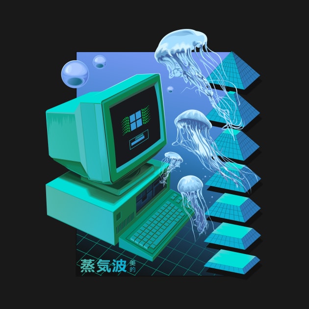 Jellyfish computer by Mr.Melville