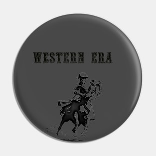 Western Era - Cowboy on Horseback 1 Pin