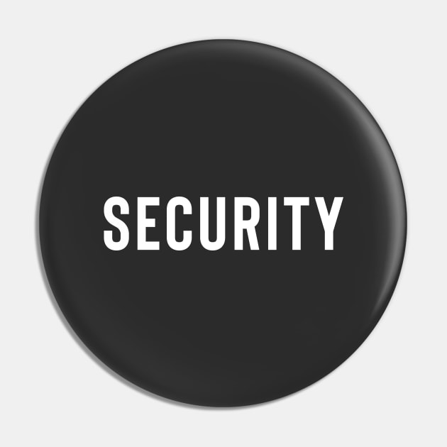 Security Pin by Raw Designs LDN