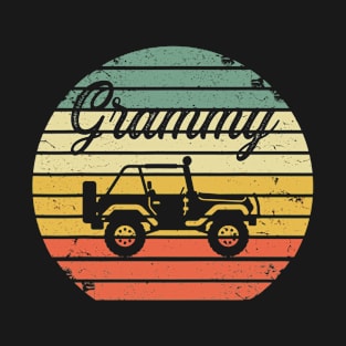 Jeep Grammy Vintage Jeep Retro Jeep Sunset Jeep Men/Women/Kid Jeep T-Shirt