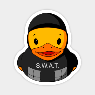 Swat Police Rubber Duck Magnet
