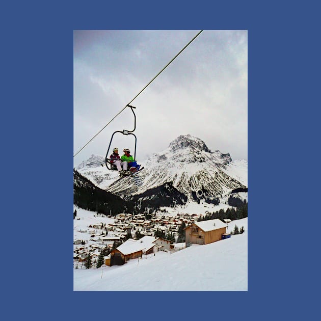 Lech am Arlberg Austrian Alps Austria by Andy Evans Photos