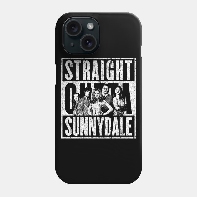 Straight Outta Sunnydale Phone Case by huckblade