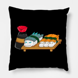 godzilla sushi Pillow