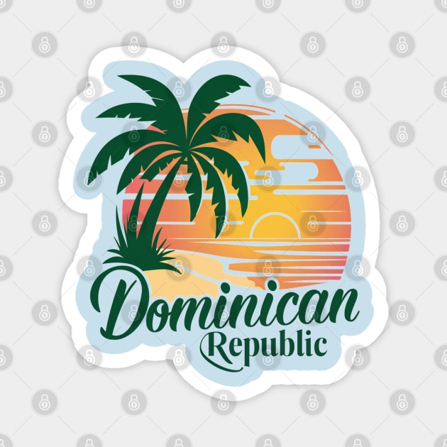 Dominican Republic Magnet by Hunter_c4 "Click here to uncover more designs"